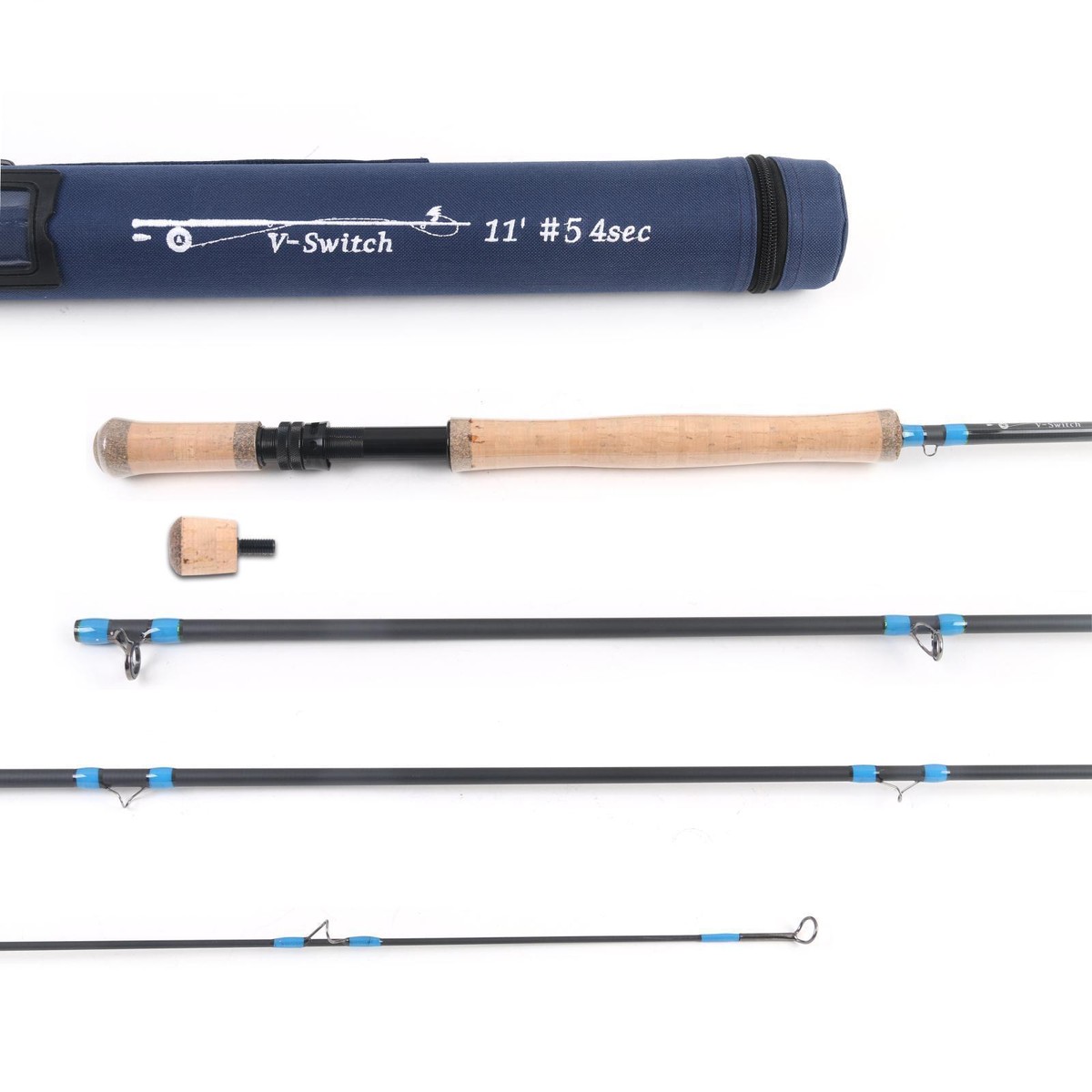 Fly Rod Sage 8136-4 Sonic Spey Fly Fishing Rod 4pc 8wt 13'6