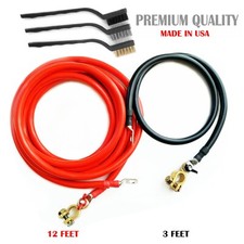 Battery Relocation Kit 2 Awg Cable Top Post 12 Ft Red 3 Ft Blackusa Made Battery Relocation Kit 2 Awg Cable Top Post 12 Ft Red 3 Ft Blackusa Made