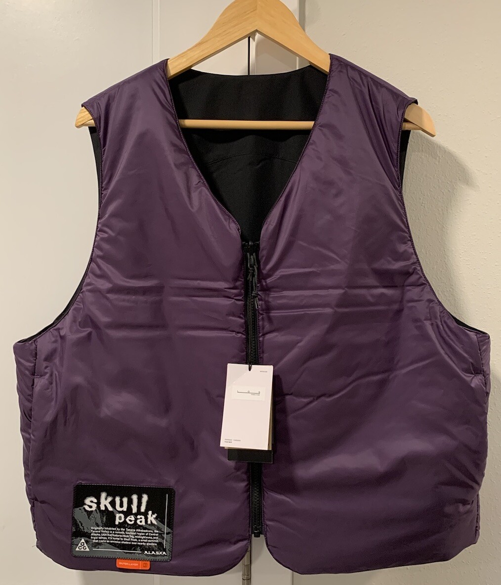 【極美品】Nike ACG Tactical Mesh Vest Mサイズ 黒 Nike ACG Vest Black Men's - FW23 - US