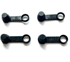 Yafuisax 4 Pcs For Brembo Brake Caliper Bleeder Air Valve Dust Rubber Cap