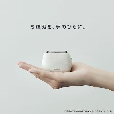 Panasonic LAM DASH PALM IN　ES-PV3A-K Panasonic LAMDASH PALM IN Black ES-PV3A-K 5 Blades Compact