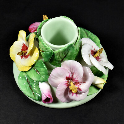 Artone Hand Painted Porcelain Candle Holder
