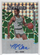 2019-20 Panini Mosaic Scripts #9 M.L. Carr Auto - NM-MT