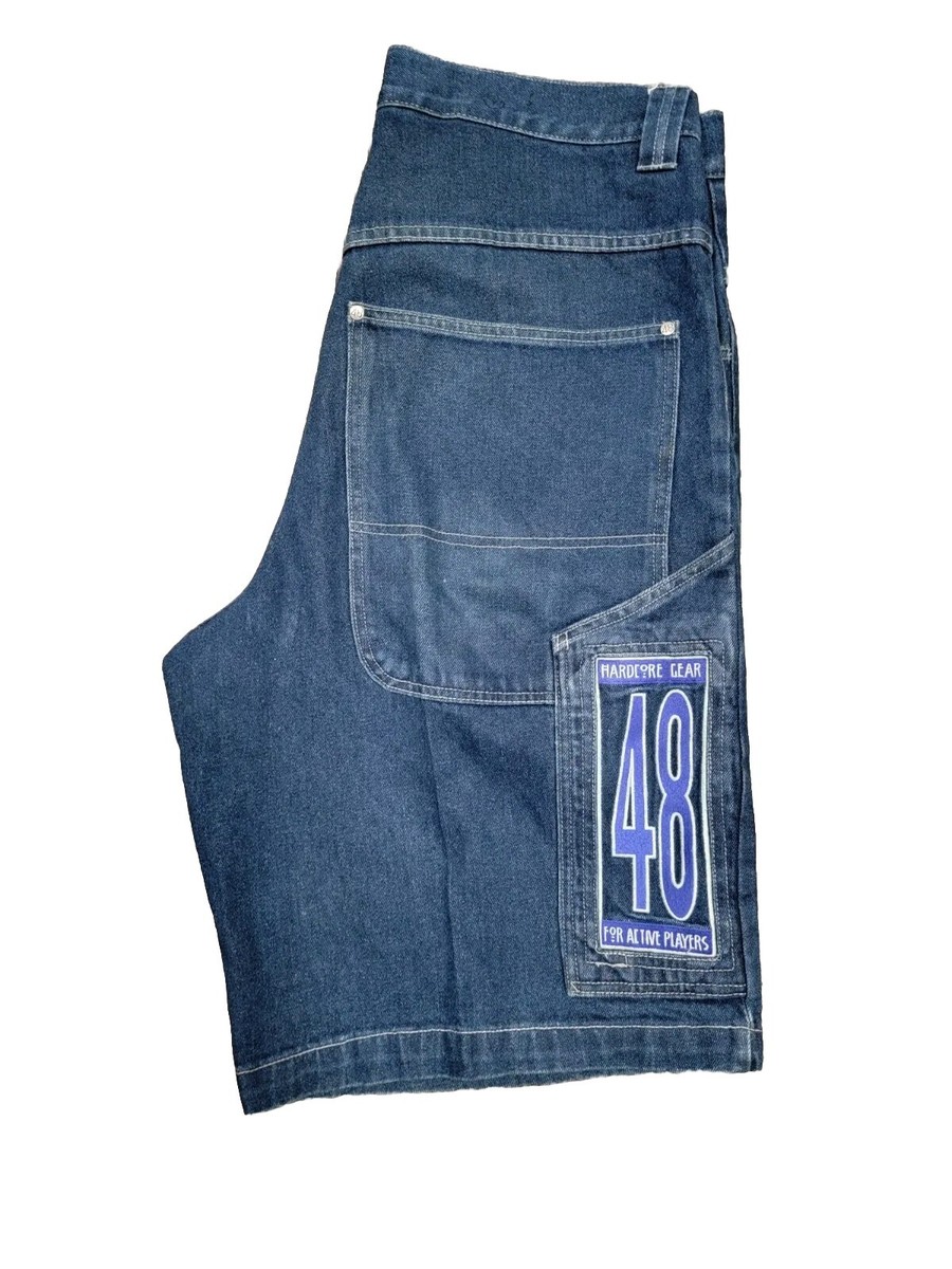 Vintage Y2K 48 Hours Short Jeans Baggy Skater Wideleg Size Vintage Y2K 48 Hours Short Jeans Baggy Skater Wideleg Size