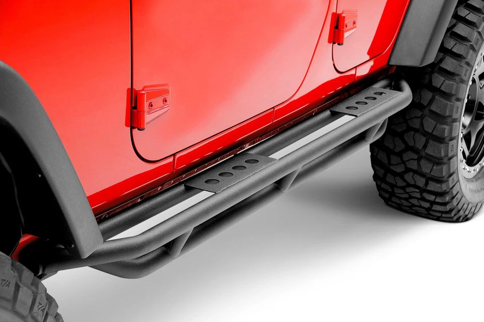 Armaduras laterales Smittybilt Rock Crawler para Jeep Wrangler JK 2007-2018 par de 4 puertas Foto 2 de 4