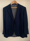 Bespoke Francesco Smalto Blue Cashmere Jacket - 40​​/​​50R Excellent Condition