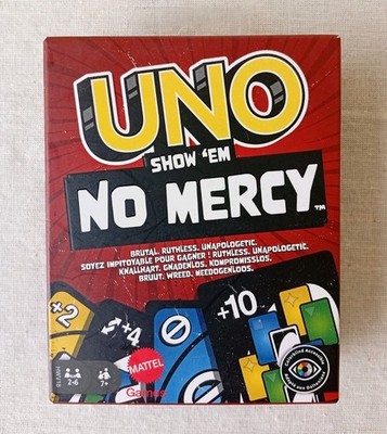 UNO Show  Em No Mercy Mattel Kartenspiel NEU OVP Originalverschluss vorhanden
