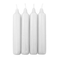 5Er Pack Adventskerzen Weiß Ca. 18 X 105 Mm (5 X 4 StüCk)