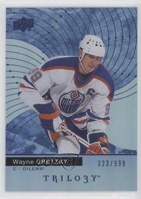 2017-18 Upper Deck Trilogy Blue Foil /999 Wayne Gretzky #50 HOF ez4