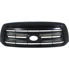 Grille Assembly For 2010-2013 Toyota Tundra With Sport Package Black Plastic