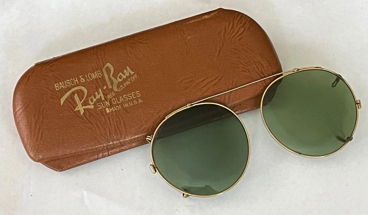 Ray Ban Clip On In Vintage Sunglasses for sale | eBay