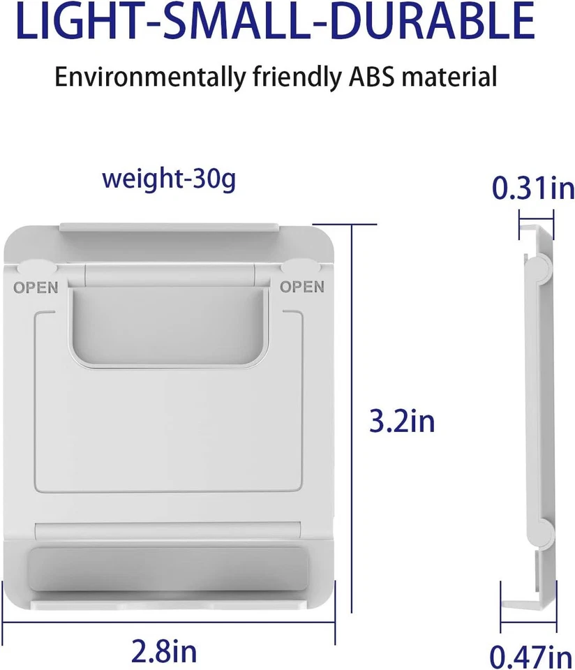 Soporte universal para teléfono celular de escritorio - multiángulo ajustable para 6 dispositivos Foto 4 de 4