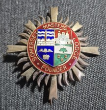 Masonic Founders Jewel-SOMERSET MASTERS LODGE-3746