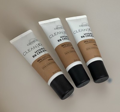 Catrice Cosmetics LOT OF 3 Clean ID Hydro Bb Cream 040 TAN WARM 1.01oz