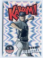 Robert Hassell 2023 Panini Stars & Stripes USA Baseball #K5 Kaboom