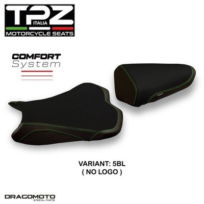 Kawasaki Ninja ZX 6 R 2013-2018 Sattelbezug KWZX6G1-5BL-4 TPZ schwarz