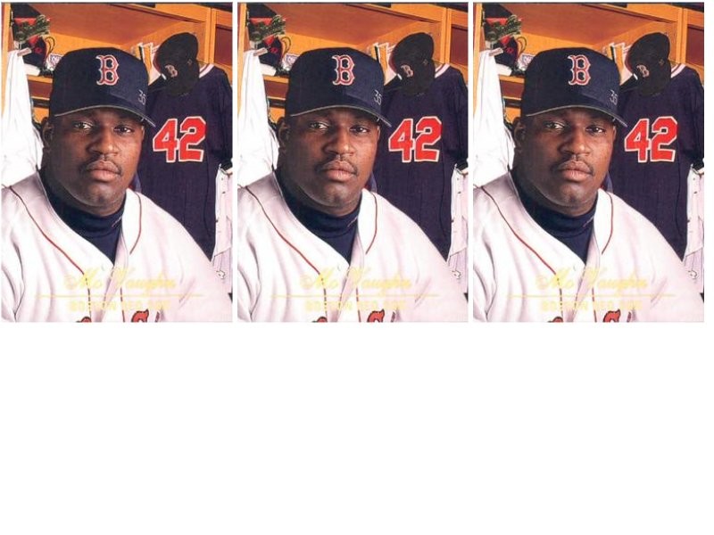 (3) 1994 Studio #166 Mo Vaughn Boston Red Sox Card Lot