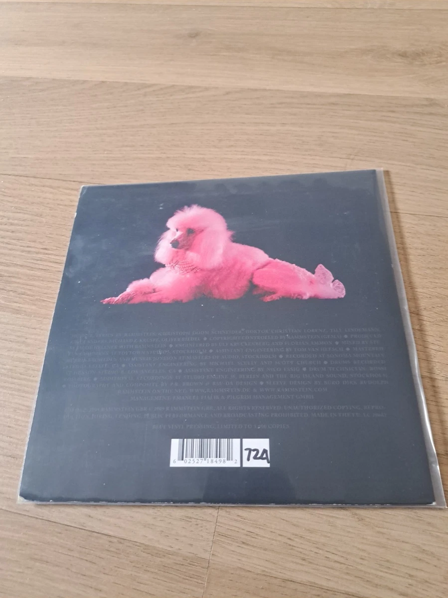 Single 7" - Rammstein – Pussy - BLUE VINYL - Limitierte Nummerierte Edition -