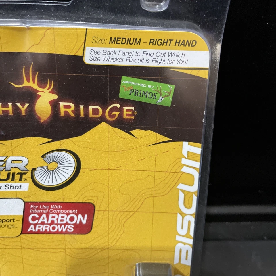 Trophy Ridge Whisker Biscuit quick Shot Carbon Arrow Loading Right Hand Medium - Image 2 of 4