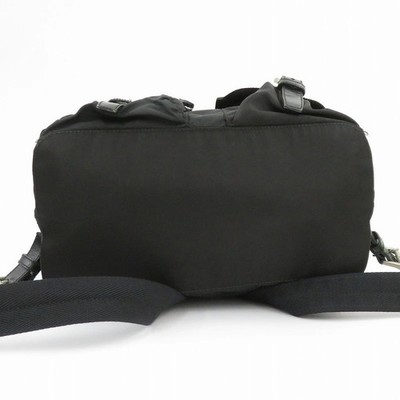 Prada VELA Backpack Daypack Black | eBay