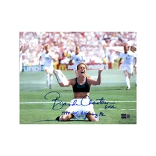 Brandi Chastain Team USA Autographed 1999 World Cup Celebration 8x10 Photo CX