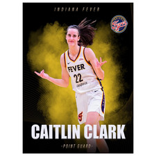 Caitlin Clark Indiana Fever Point Guard WNBA Poster