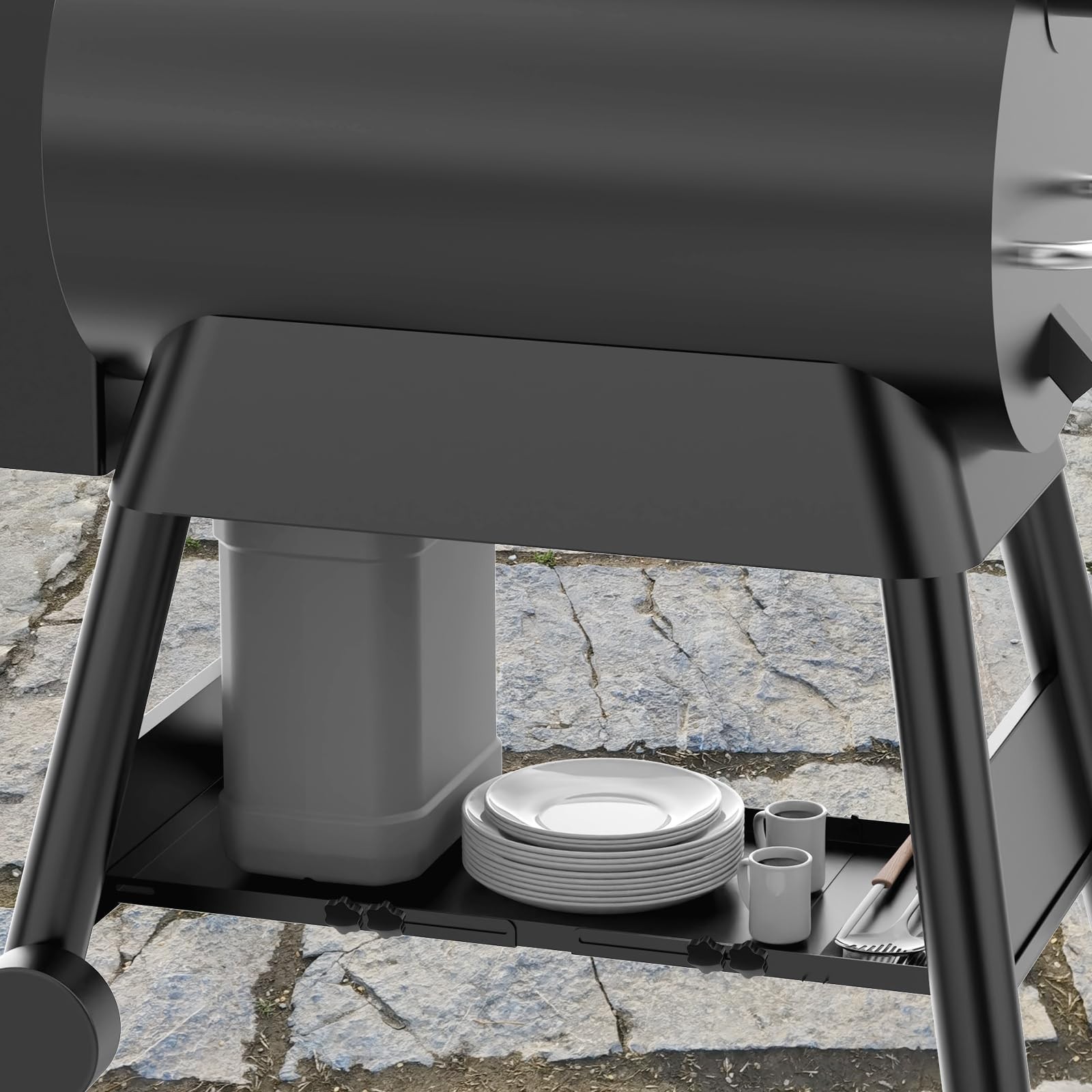 Adjustable Grill Storage Shelf for Traeger Pro 22, Pro 575 and Eastwood 22 Se...