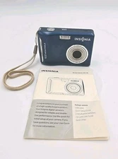 Insignia 10.0 MP Digital Camera Blue NS-DSC10B With Manual Tested Works  