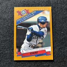 Ichiro Topps 2002 Award Winner #716 Seattle Mariners MLB Baseball Card