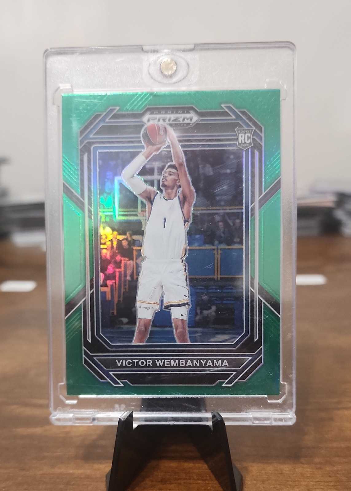 2023-24 Panini Prizm Draft Picks - Victor Wembanyama #2 Green Prizm (RC)