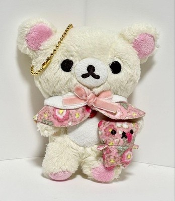 San-X Korilakkuma Erdbeerblume hängendes Stofftier