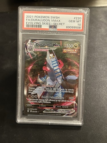 Duraludon VMAX graded PSA 10 for sale on eBay