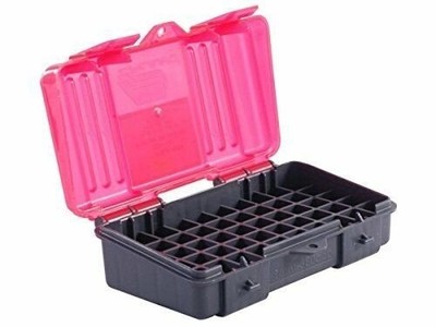 Plano .45 ACP .40 10mm 50 Round Ammo Case Charcoal Rose Hard S&W 1227-50