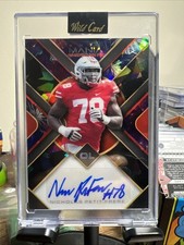 Nicholas Petit-Frere 1/1 Auto Wild Card Auto Mania