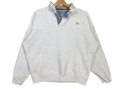 Mack's Prairie Wings Pullover Sweatshirt XL Duck Trim Snap Collar
