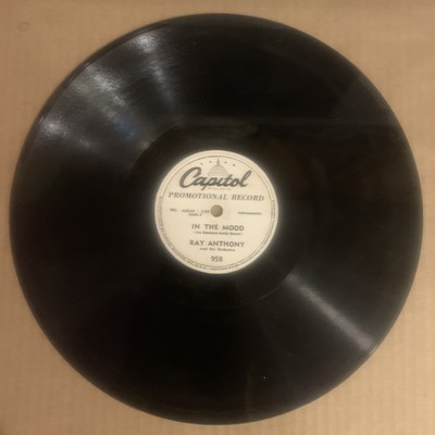 Ray Anthony, 78rpm, Promo, V, In The Mood, Capitol 958