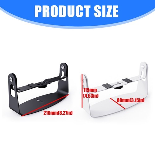 360 Degree Rotating Projector Mount Metal Bracket For Desktop Wall Ceiling Stand - Bild 8 von 10