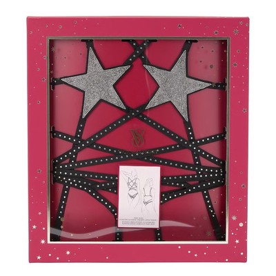 NWT Victorias Secret VERY SEXY Starstruck Shine Strappy Crotchless