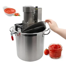 40L Automatic Sauce Stir Frying Machine With Lid Hot Pot Stockpot Electric Mixer