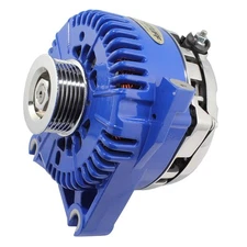 Tuff-Stuff Alternator 7781DBLUE; 4G 225 Amp Blue INT for Mustang 4.6L MOD
