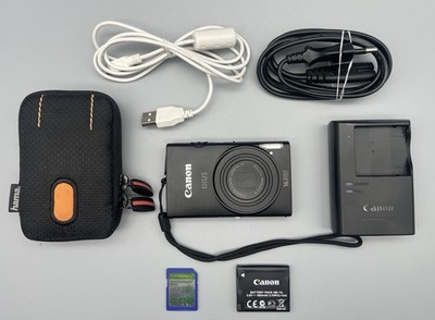 Canon IXUS 127 HS - Digitalkamera Schwarz  Top Zustand 