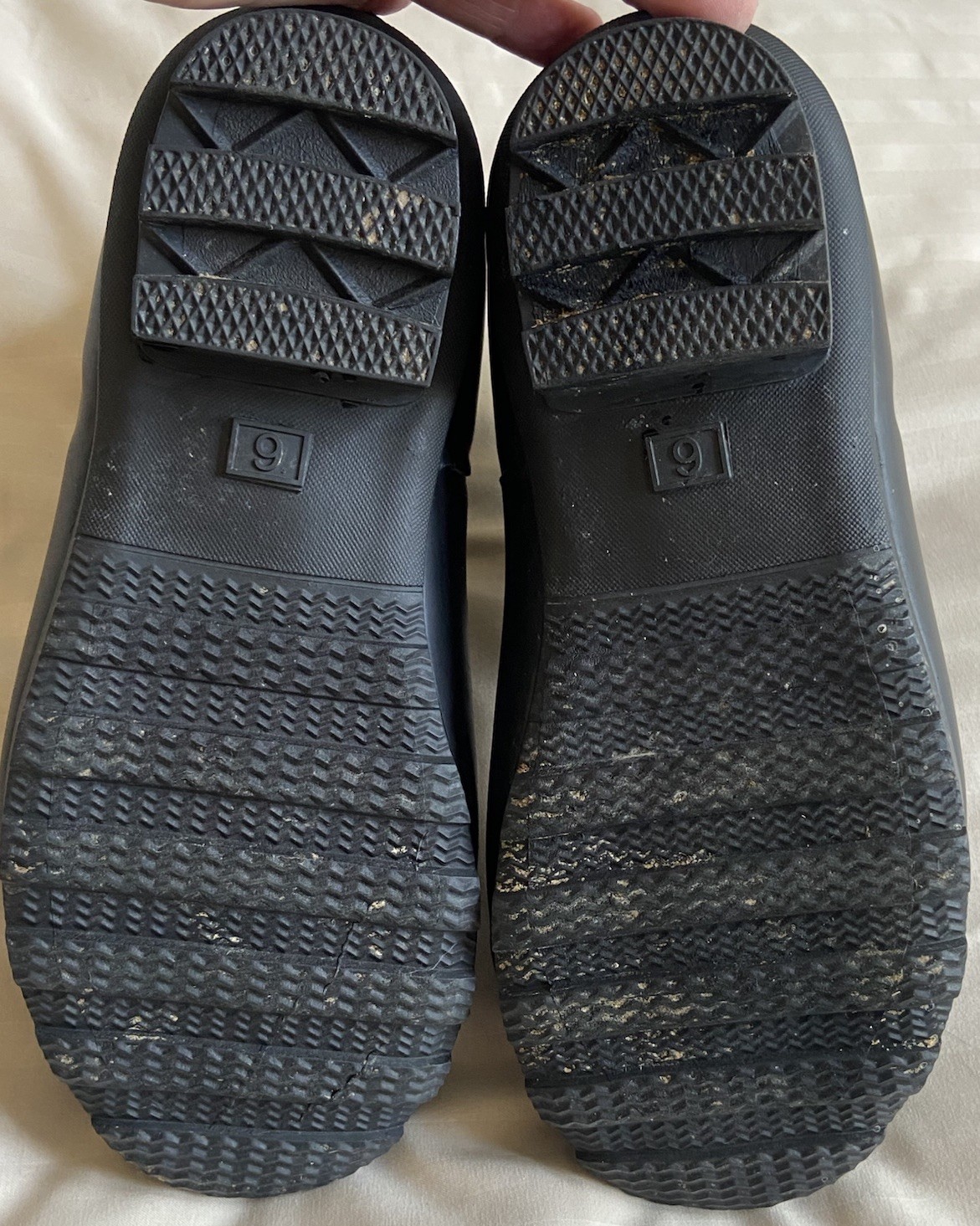 Pendleton Black Fur Lined Waterproof Rubber Pull-… - image 6