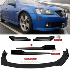 For Pontiac G4 G5 G6 Front Bumper Lip Chin Spoiler Body Kit Splitter Side Skirt