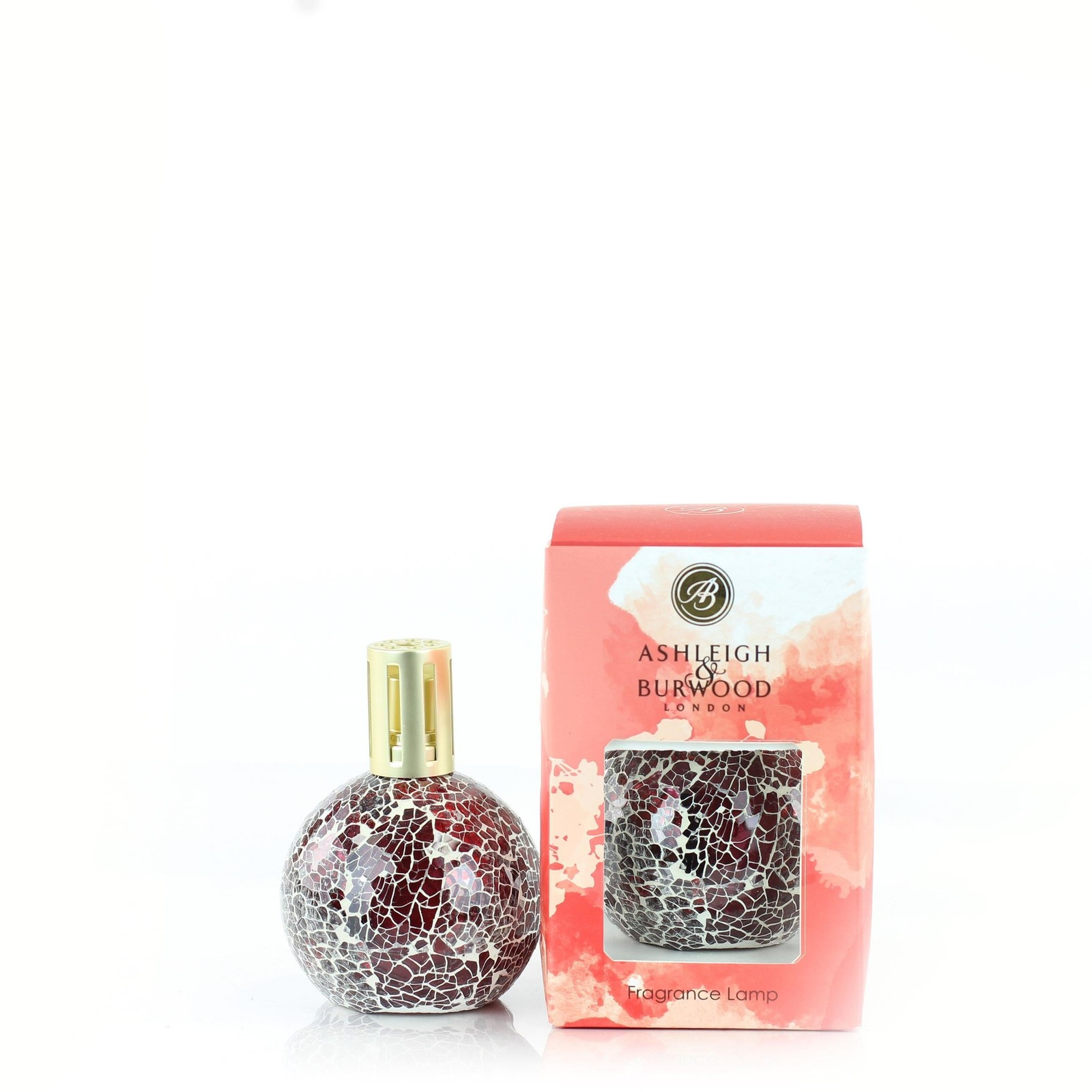Ashleigh & Burwood Life in Bloom Premium Mosaic Fragrance Lamp - Red