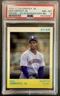 1989 Star Griffey Jr. # Ken Griffey Jr. Promo-Yllw.Border/Wht.Bk. Mariners PSA 8