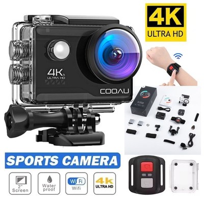 Action Camera 20MP 4K 60fps Action Cam WIFI Fernbedienung Wasserdichtes Sport