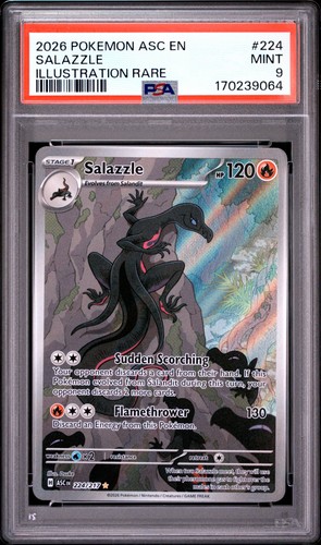 Salazzle graded PSA 9 for sale on eBay