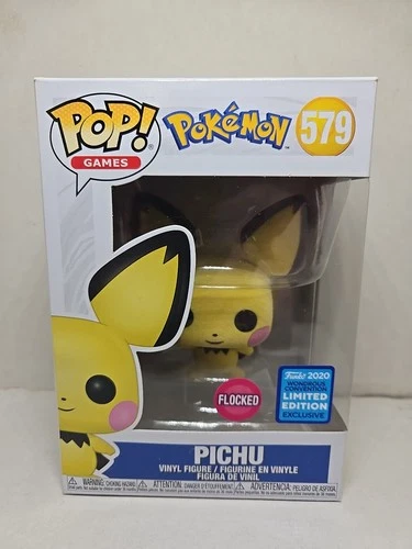 Funko Pop! Vinyl: Pokémon - Pichu (Flocked) - WonderCon FYE (Exclusive) #579