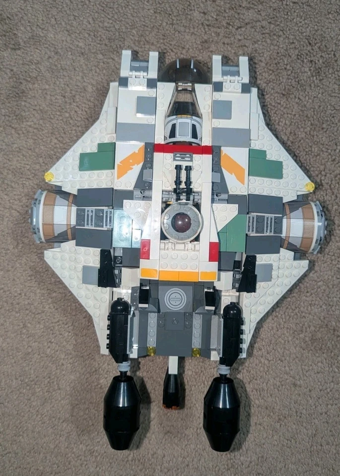 LEGO STAR WARS 75053 THE GHOST 99% COMPLETO SEM INSTRUÇÕES E SEM MINIFIGURAS - Imagem 4 de 4