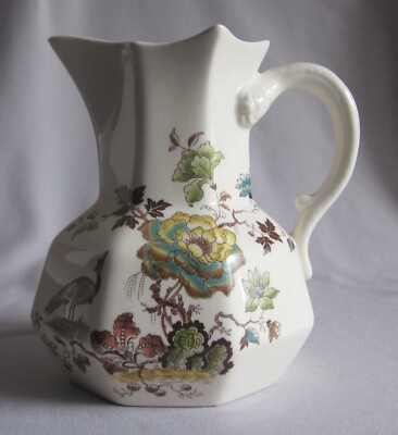 Medium Hydra Jug Pitcher Masons Formosa Pattern 6 1/4'' Height